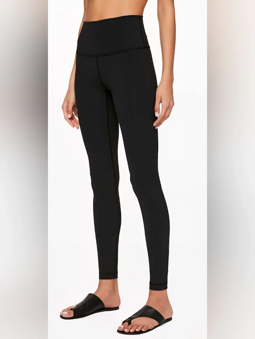 Lululemon Size 10 Wunder Under High-Rise Tight Full-On Luxtreme Black Leggings